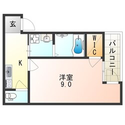 フジパレス住吉沢之町Ⅰ番館の物件間取画像